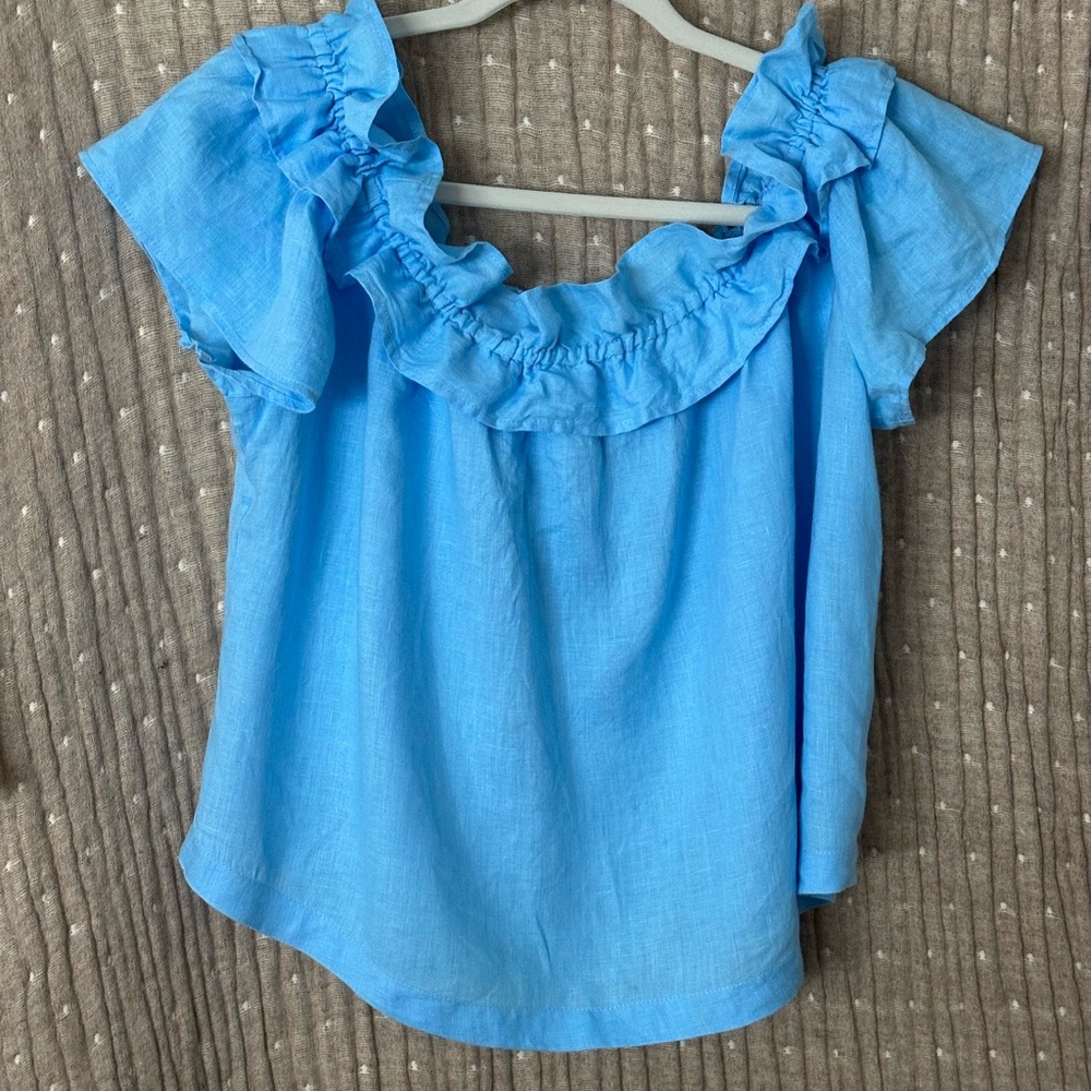 Sara Campbell Ruffled Women's Top